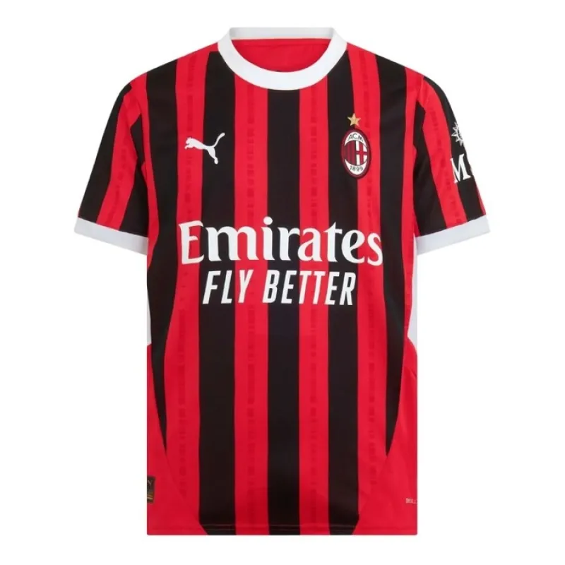 El conjunto de camiseta infantil del campo de AC Milan 2024/25 de Theo - Blanco