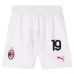El conjunto de camiseta infantil del campo de AC Milan 2024/25 de Theo - Blanco