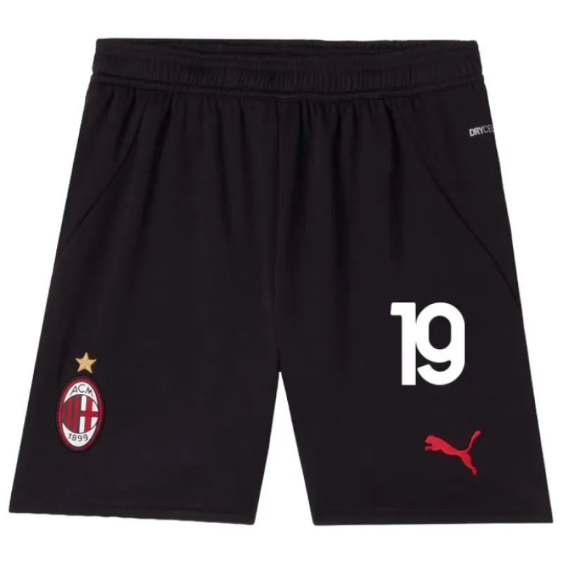 Theo's AC Milan 2024/25 Home Kids Jersey Set - Black