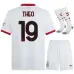 Theo's AC Milan 2024/25 Away Kids Jersey Set - White