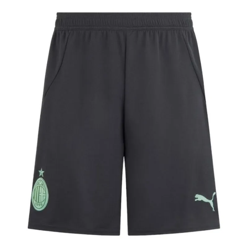Theo's AC Milan 2024/25 Third Children's Jersey Set - Charcoal Gray