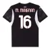 M. Maignan's AC Milan 2024/25 Home Goalkeeper Children's Jersey - Black