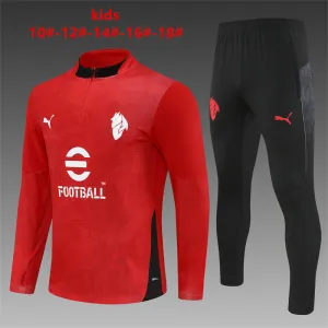 AC Milan 2025/26 Kids Sports Set Red