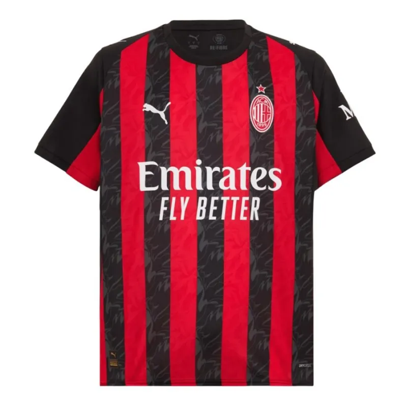 Maillot domicile AC Milan 2025/26
