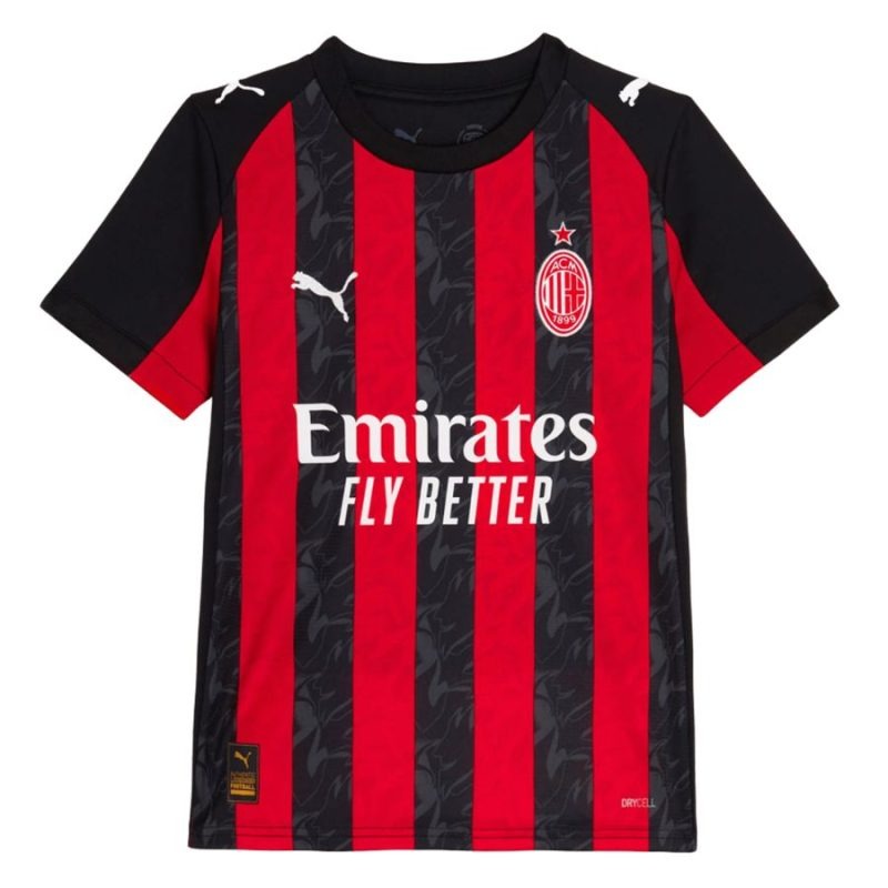 AC Milan Kids' Jersey 2025/26 Home - Red