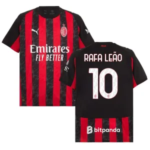 AC Milan RAFA·LEAO 2025/26 Home Jersey - Red