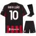 AC Milan RAFA·LEAO Kids' Kit 2025/26 Home Jersey - Red