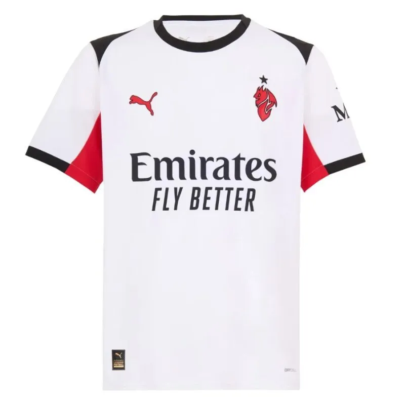 Maillot à l'extérieur de Walker de l'AC Milan 2025/26 - Blanc