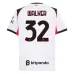 AC Milan Walker 2025/26 Kinder-Auswärtstrikot-Set - Weiß