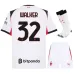 AC Milan Walker 2025/26 Kinder-Auswärtstrikot-Set - Weiß