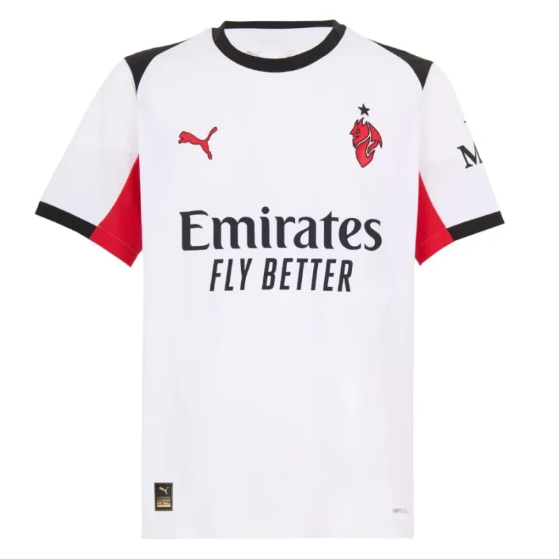 Ensemble de maillot enfant à l'extérieur de MODRIC de l'AC Milan 2025/26 - Blanc