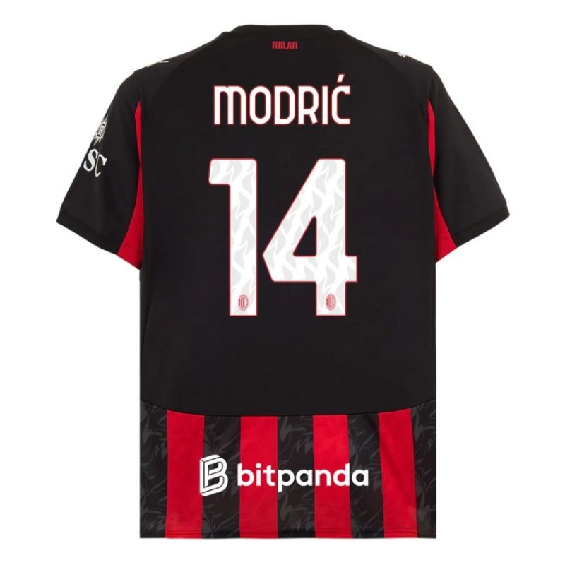 AC Milan MODRIC Maglia casa 2025/26 - Rosso