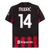 AC Milan MODRIC Kit infantile 2025/26 Maglia casa - Rosso