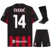 AC Milan MODRIC Kit infantile 2025/26 Maglia casa - Rosso