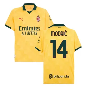 AC Milan MODRIC 2025/26 Third Jersey - Yellow