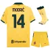 AC Milan MODRIC 2025/26 Drittes Kinder-Trikot-Set - Gelb