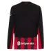 Maglia Home Manica Lunga dell'AC Milan 2025/26 - Rosso