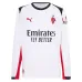 Maglia Away Manica Lunga dell'AC Milan 2025/26 - Rosso