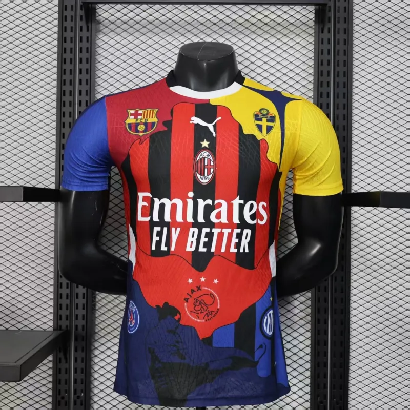 AC Milan IBRAHIMOVIC 2025/26 Special Edition Player Jersey - Red/Black
