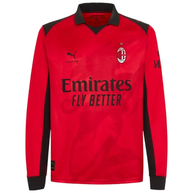 Quarta maglia a maniche lunghe AC Milan SLAM JAM 2026/27