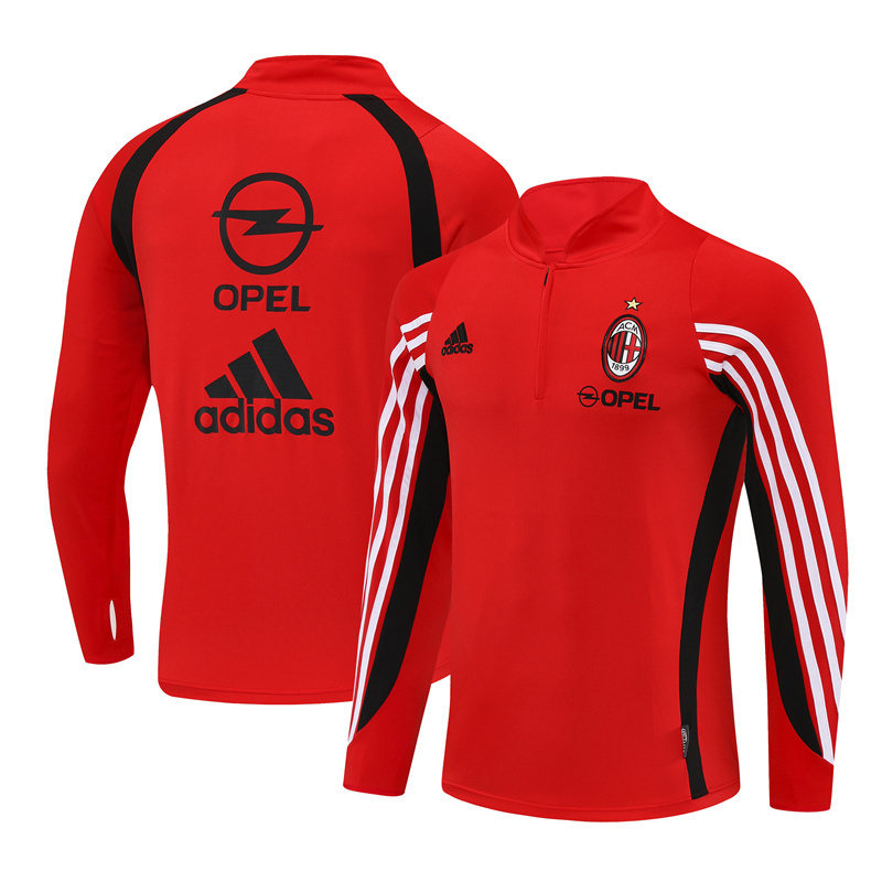 AC Mailand 2003/04 Vintage Sportbekleidung Rot