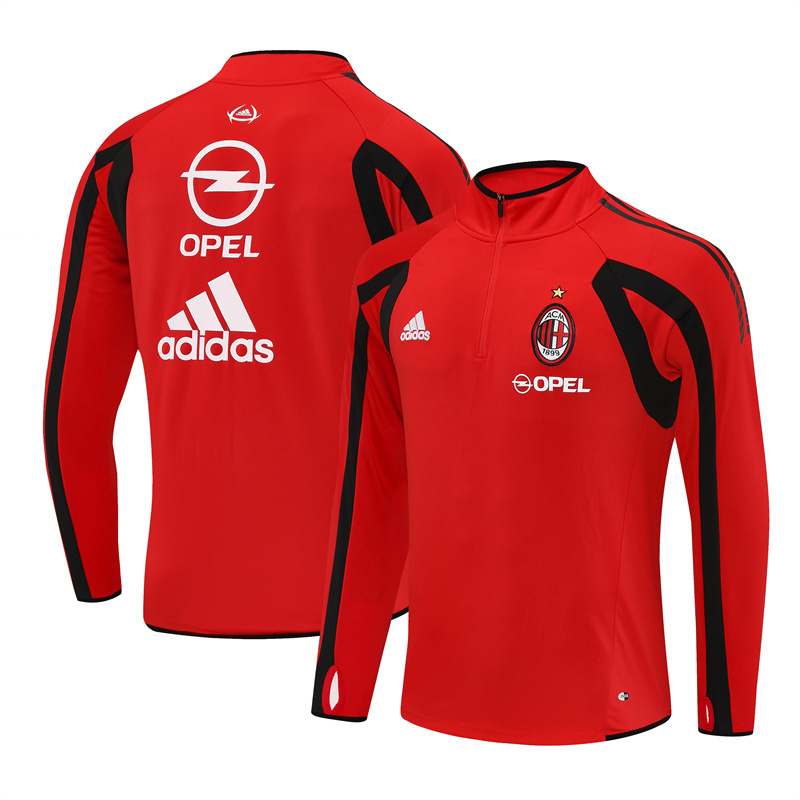 AC Mailand 2005/06 Vintage Sportbekleidung Rot