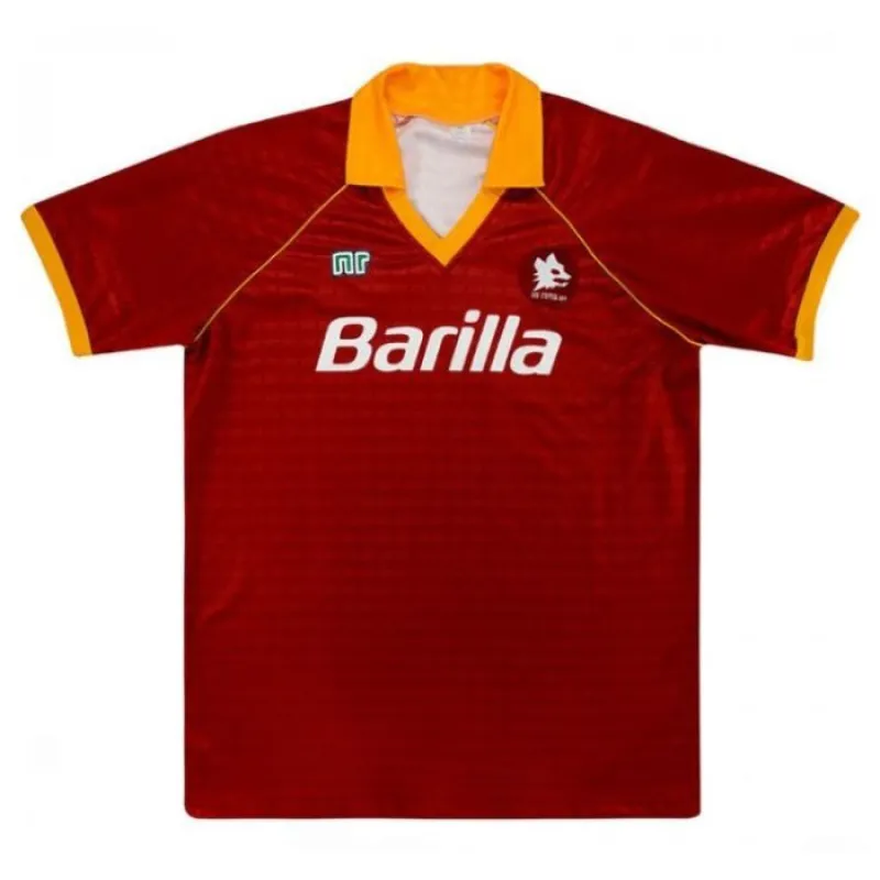 Maglia Casa Retrò AS Roma 1990/91 - Rosso