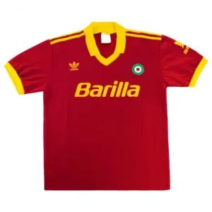 AS Roma 1991/92 Retro Home Jersey - Red