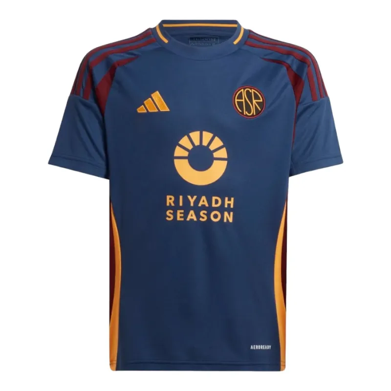 AS Roma 2024/25 kids' third home jersey - blue