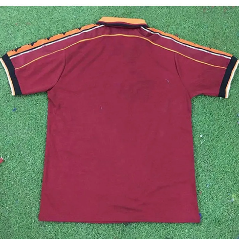 AS Roma 1998/99 Heim - Retro - Trikot - Rot