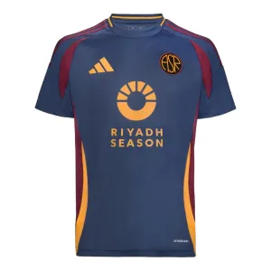 La maglia femminile terza dell'AS Roma 2024/25 - Azzurra