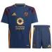 L'ensemble du maillot pour enfants troisième de l'AS Roma 2024/25 - Bleu