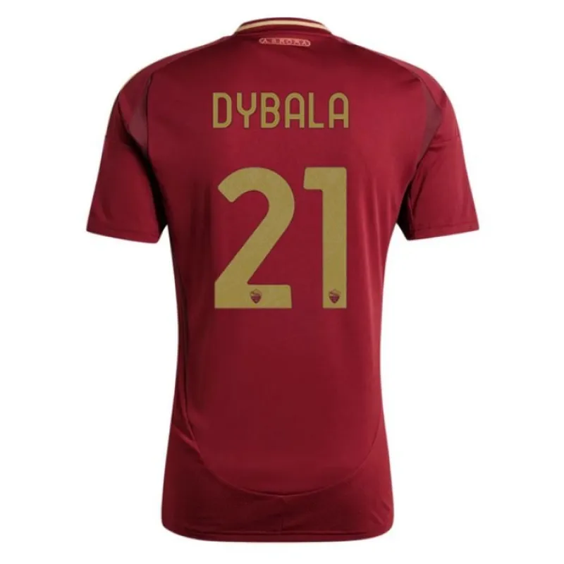 Dybala AS Rom 2024/25 Heim - Kinder - Trikotset - Weinrot
