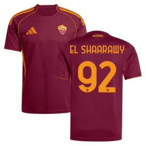 Maglia di casa di EL SHAARAWY per l'AS Roma 2025/26 - Borgogna