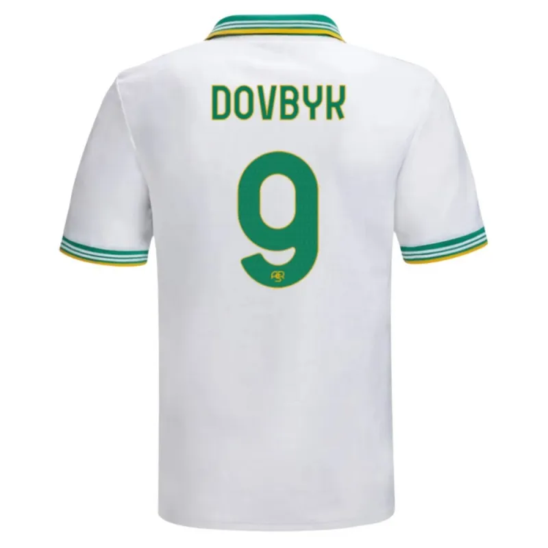 AS Roma DOVBYK 2025/26 Third Jersey - White