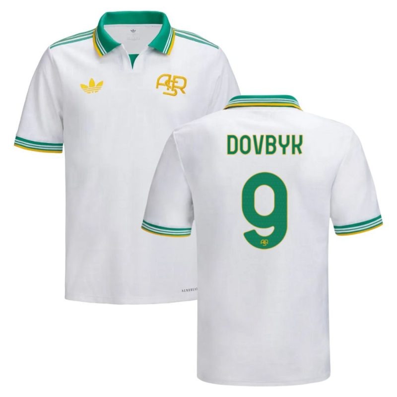 AS Roma DOVBYK 2025/26 Third Jersey - White