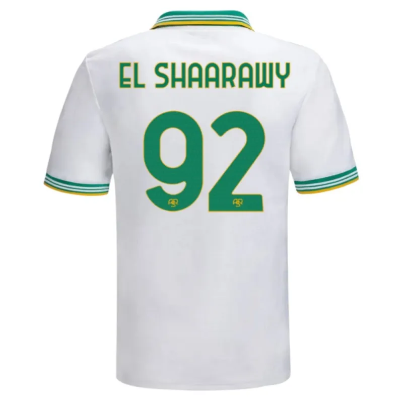 AS Roma EL SHAARAWY 2025/26 Third Jersey - White