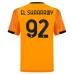 AS Roma EL SHAARAWY 2025/26 Away Jersey - Orange