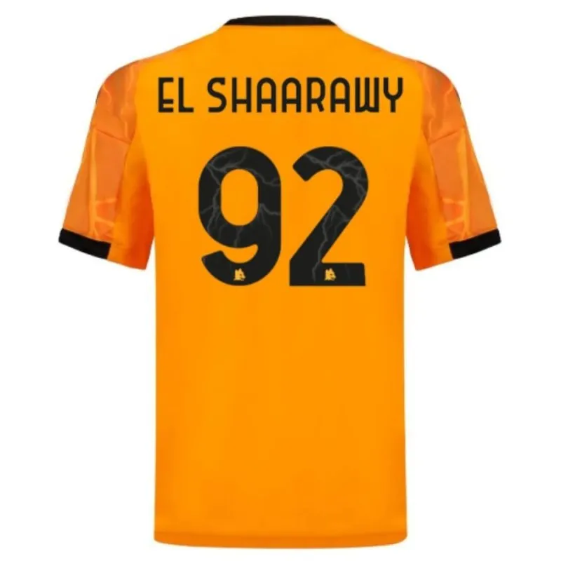 AS Roma EL SHAARAWY 2025/26 Away Jersey - Orange