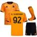 AS Roma EL SHAARAWY Kit Bambino Trasferta 2025/26 - Arancione