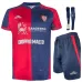 Cagliari Maglia + Pantaloncini Casa Bambino 2025/26 - Rosso/Blu