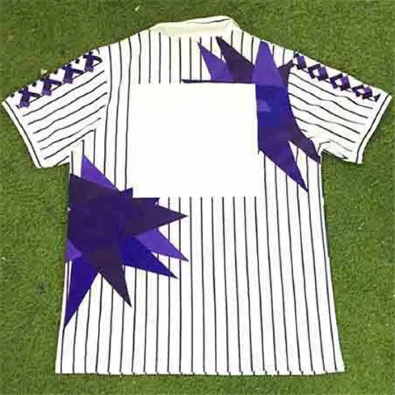 Maillot retro d'extérieur de Fiorentina 1991/92 - Blanc