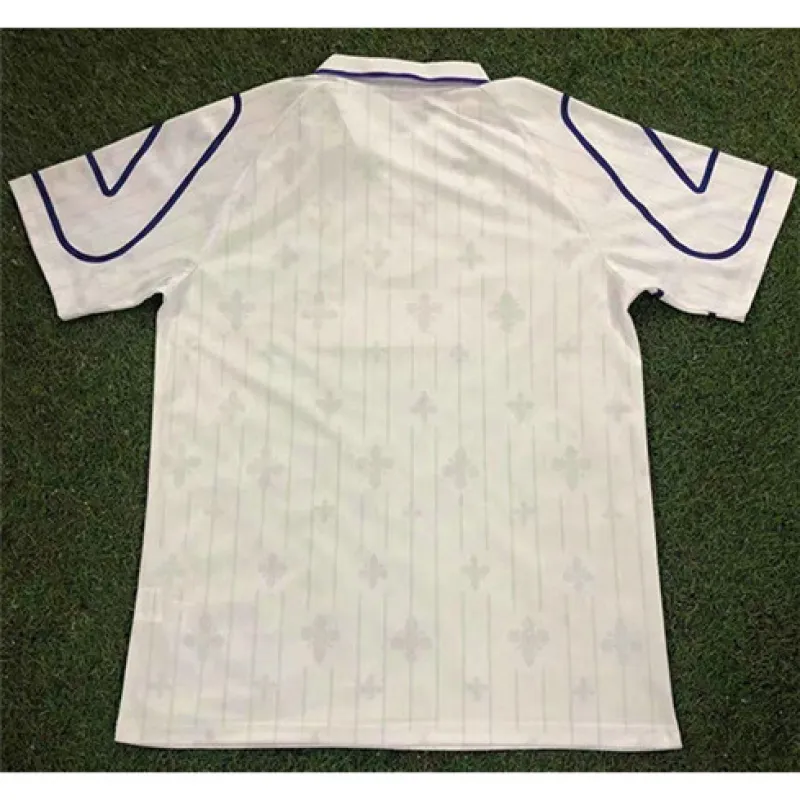 Maillot retro d'extérieur de Fiorentina 1997/98 - Blanc