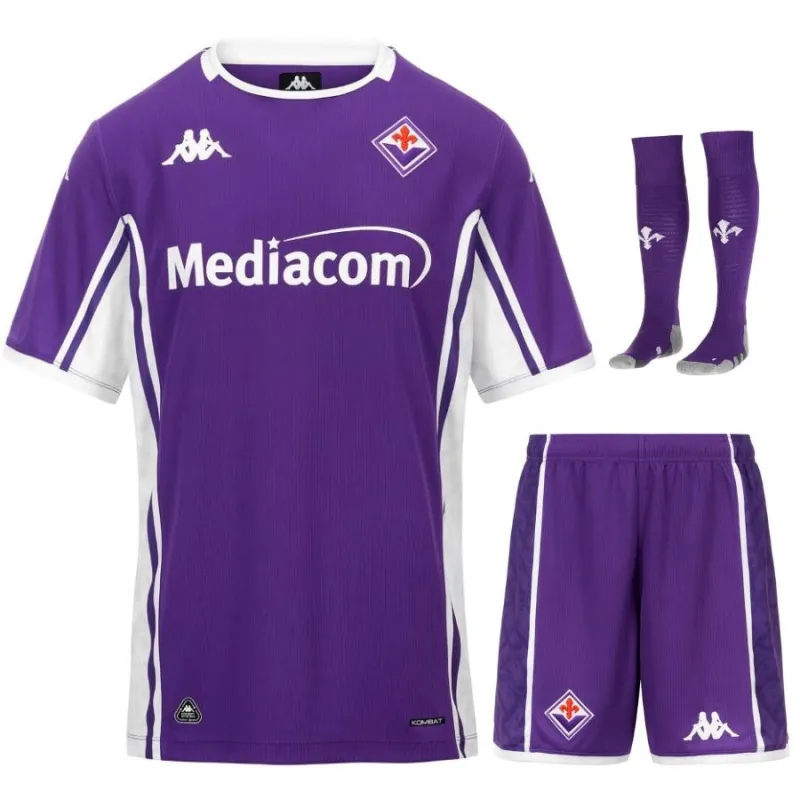 Ensemble Maillot Domicile Enfant de Fiorentina 2025/26 - Violet