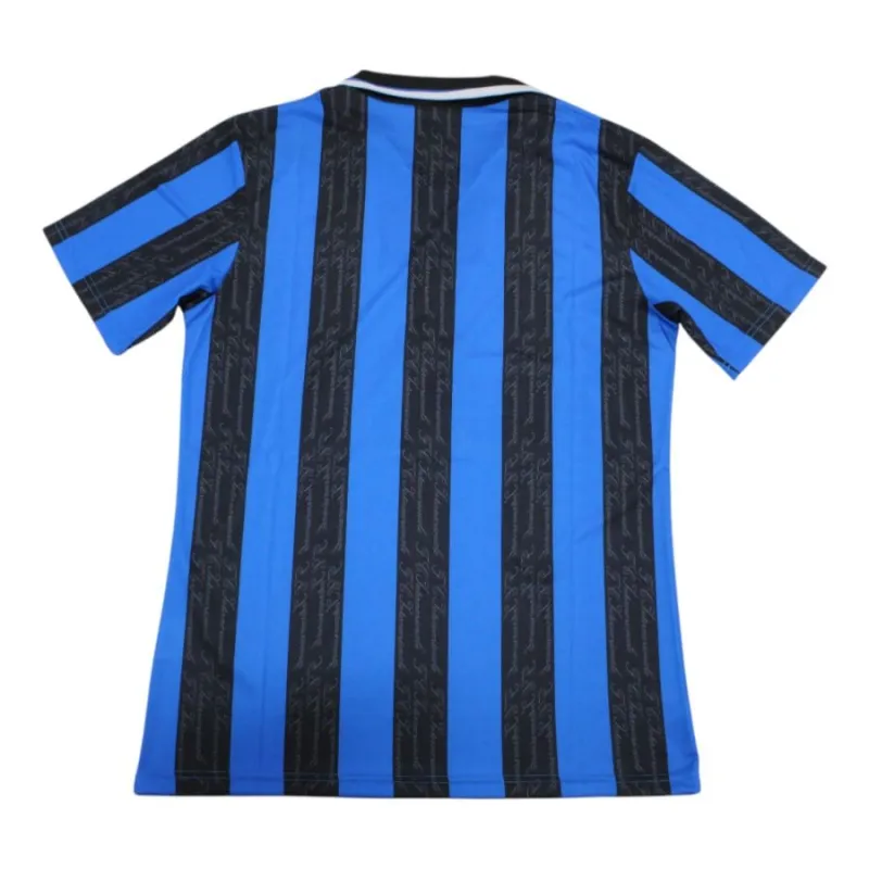 Inter Mailand 1996/97 Retro-Heimtrikot - Blau/Schwarz