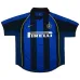 Inter Milan 2000/01 Retro Home Jersey - Blue/Black