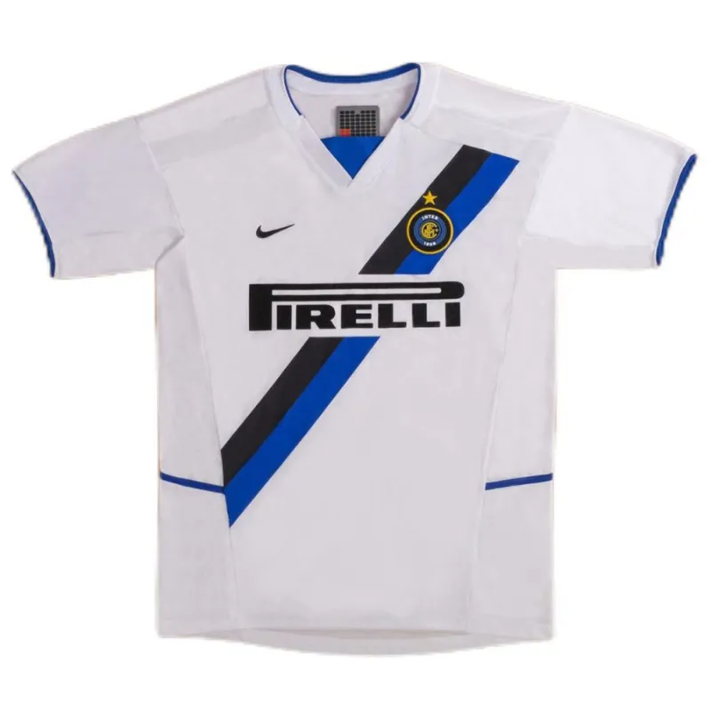 Inter Milan 2002/03 Retro Away Jersey - White