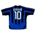 Inter Milan ADRIANO 2003/04 Retro Home Jersey - Blue/Black