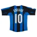 Inter Milan ADRIANO 2004/05 Retro Home Jersey - Blue/Black