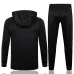 Inter Milan 2024/25 children's hooded sports jacket - black